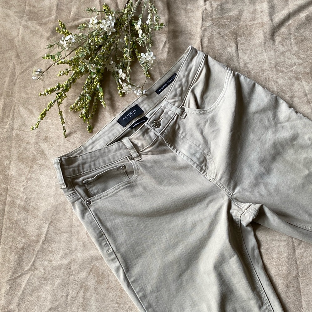 Gorgeous PacSun active stretch denim, stacked skinny, 34 x 32